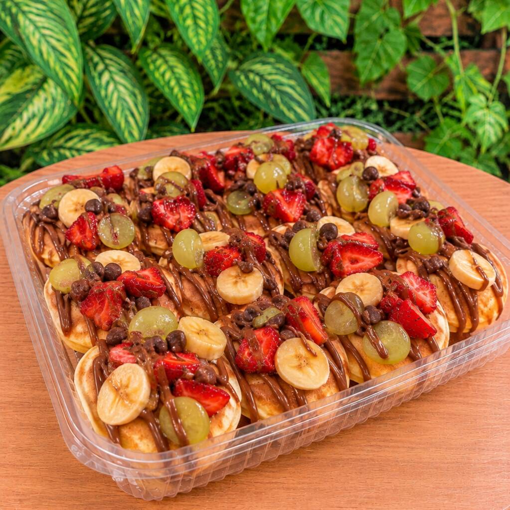 20 Piezas De Mini Hot Cakes