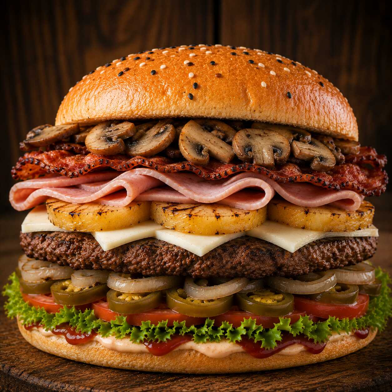 Hamburguesa Tradicional buffalo