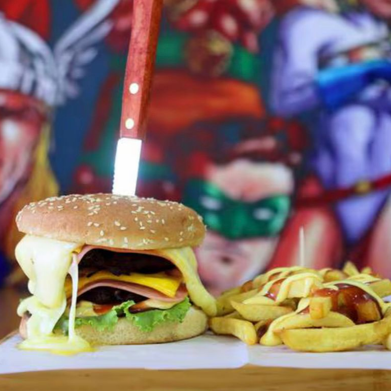 Hamburguesa Doble Cheesy..
