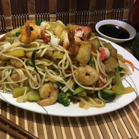 Chow mein - mariscos 🍢