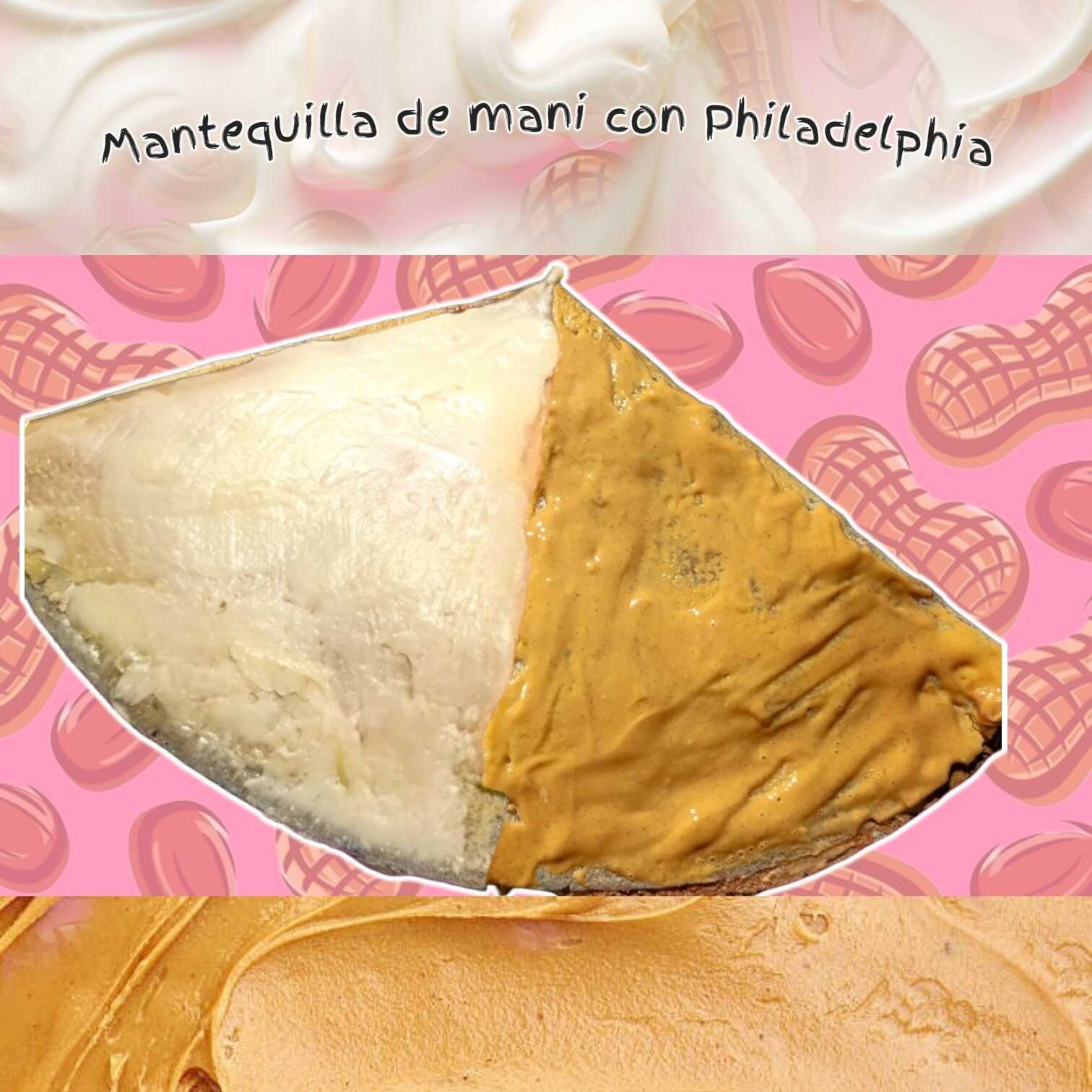 Crepa Mantequilla de Maní con Philadelphia