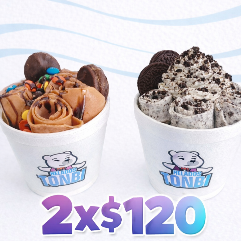 PROMO 2X$120 HELADO GRANDE