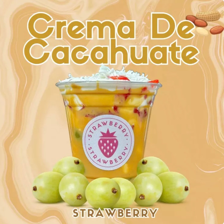 Uvas con Crema y Cacahuate (473 Ml)
