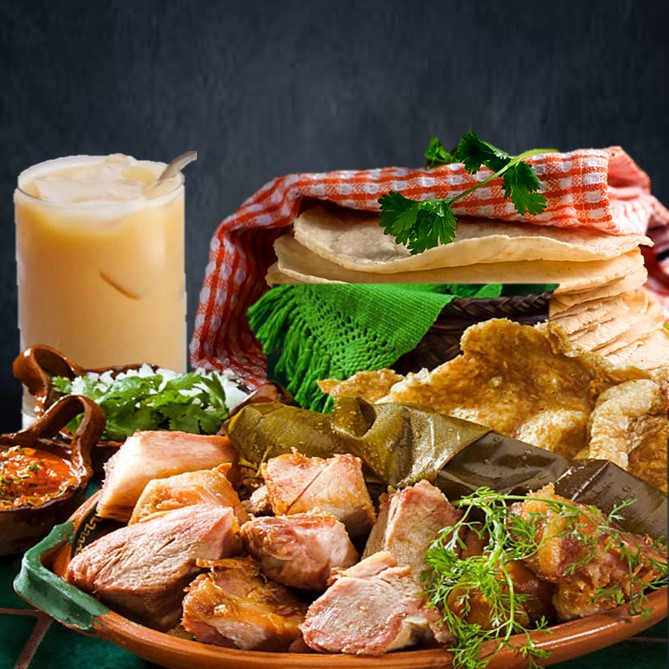 Combo Kilo de Carnitas + Tortillas + Agua de Fruta