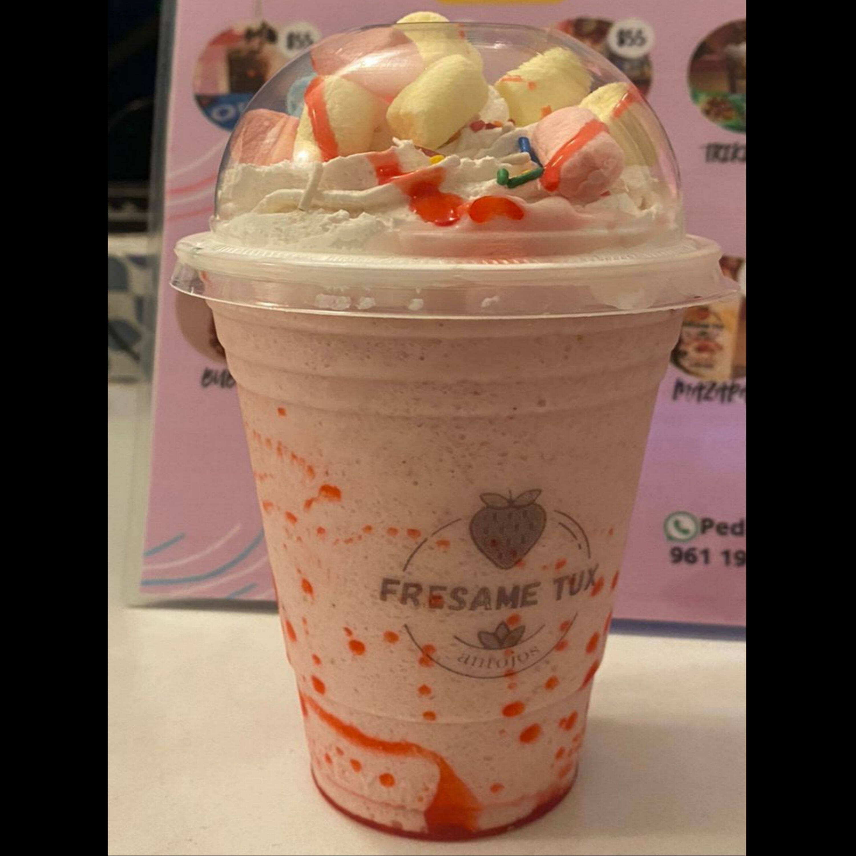 Frappé de Fresa