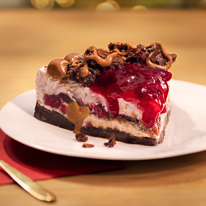 Porción Cheesecake Brownie