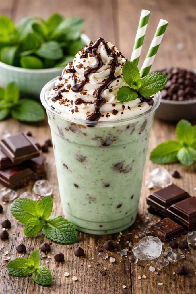 Frappe de choco-menta