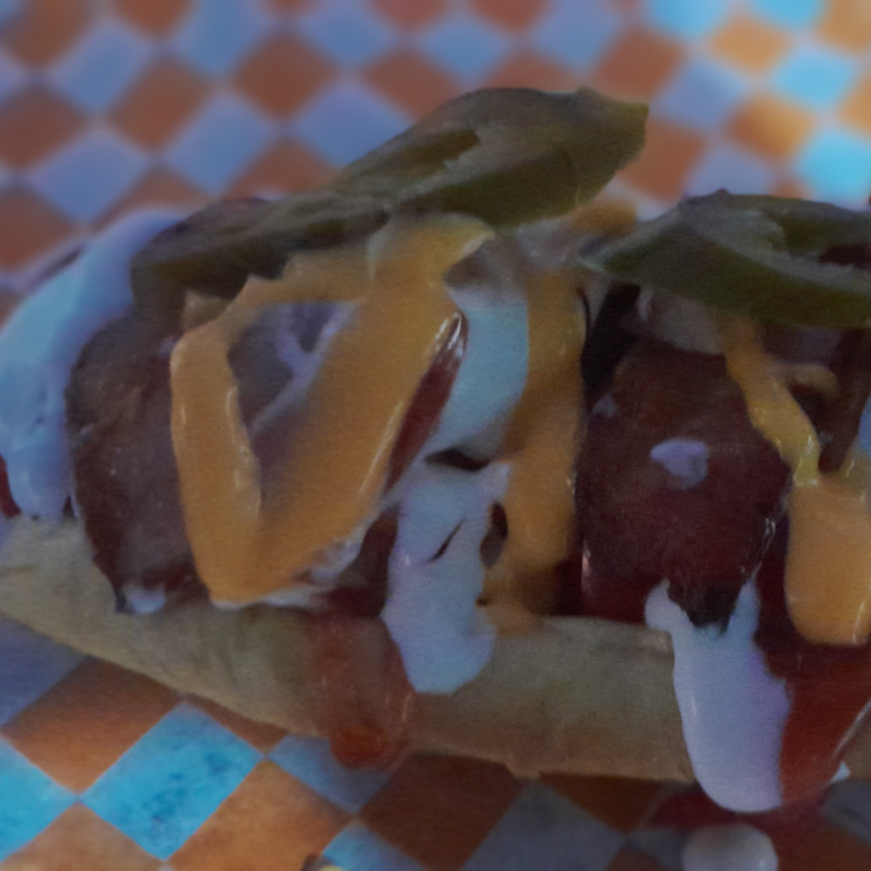 HOTDOG CON TOCINO