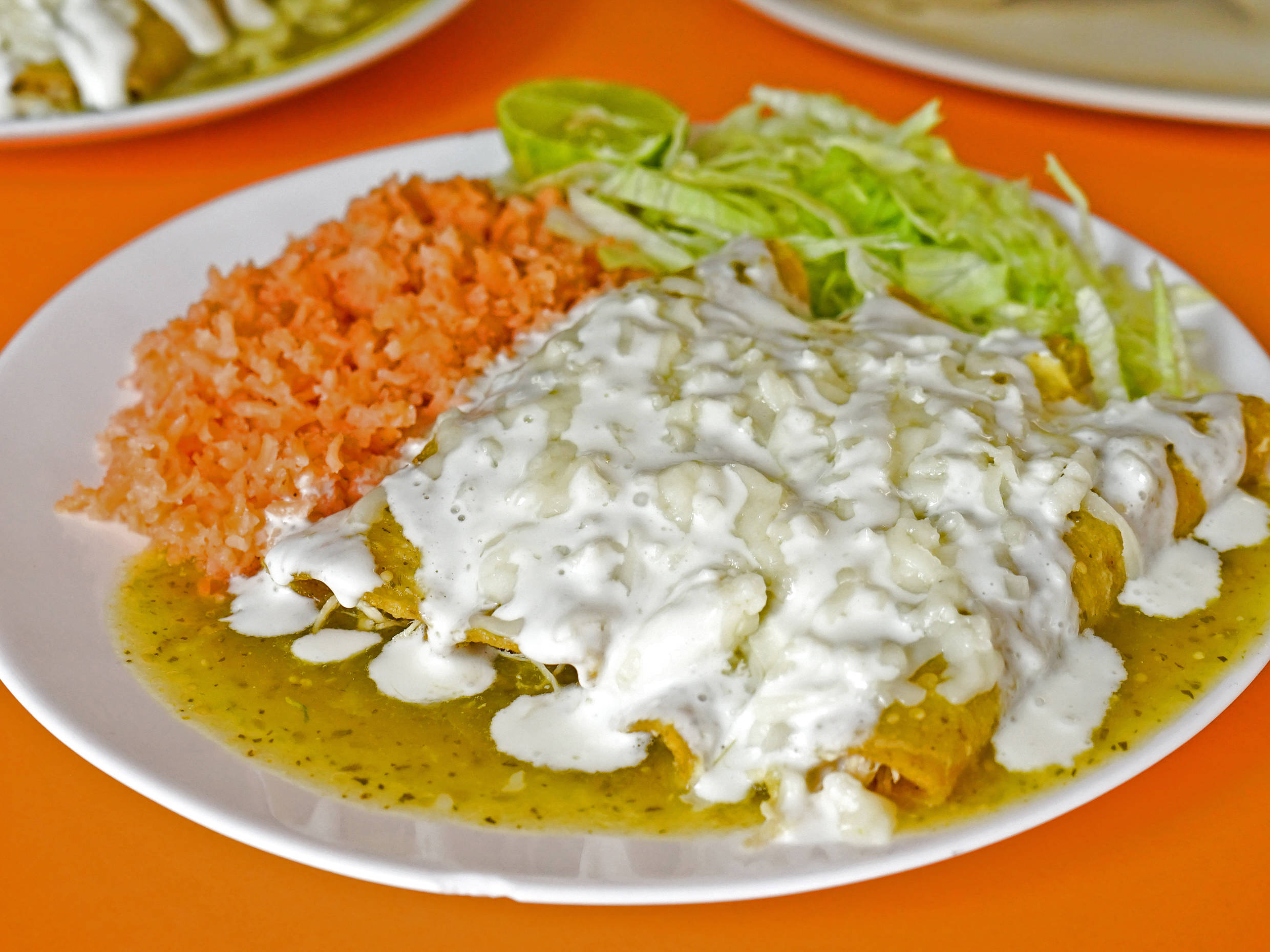 Enchiladas Suizas (5 Piezas)