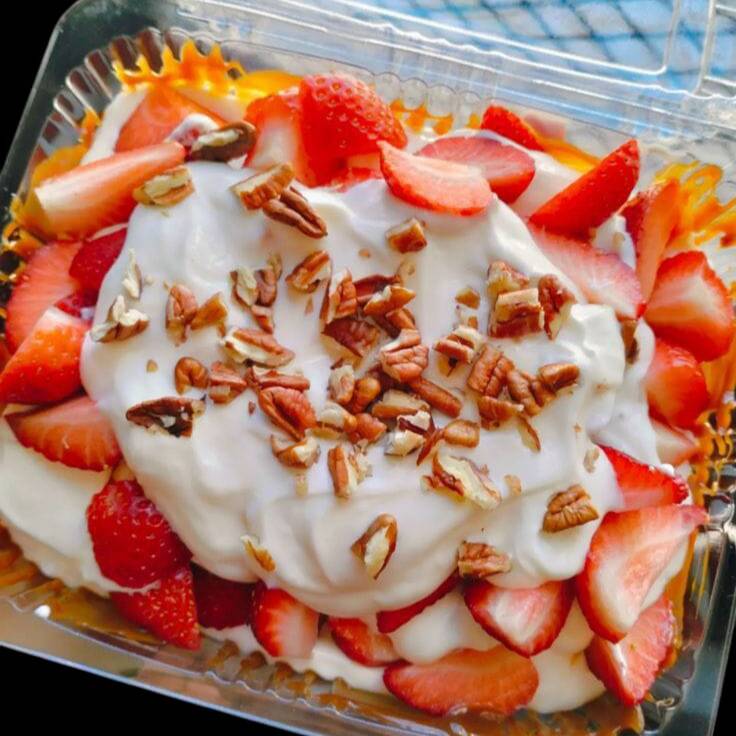 Fresas con Pay de Queso