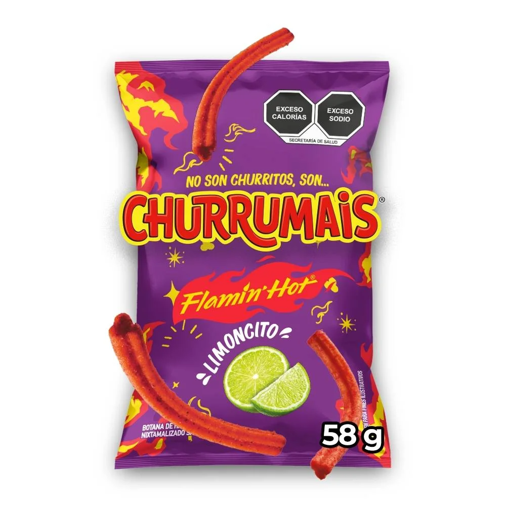 Churrumais Flamin-hot 58g