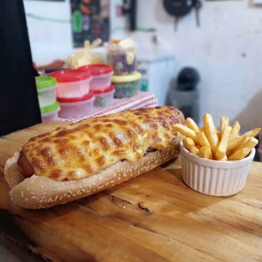 Dogo Gratinado 20cm con Papas