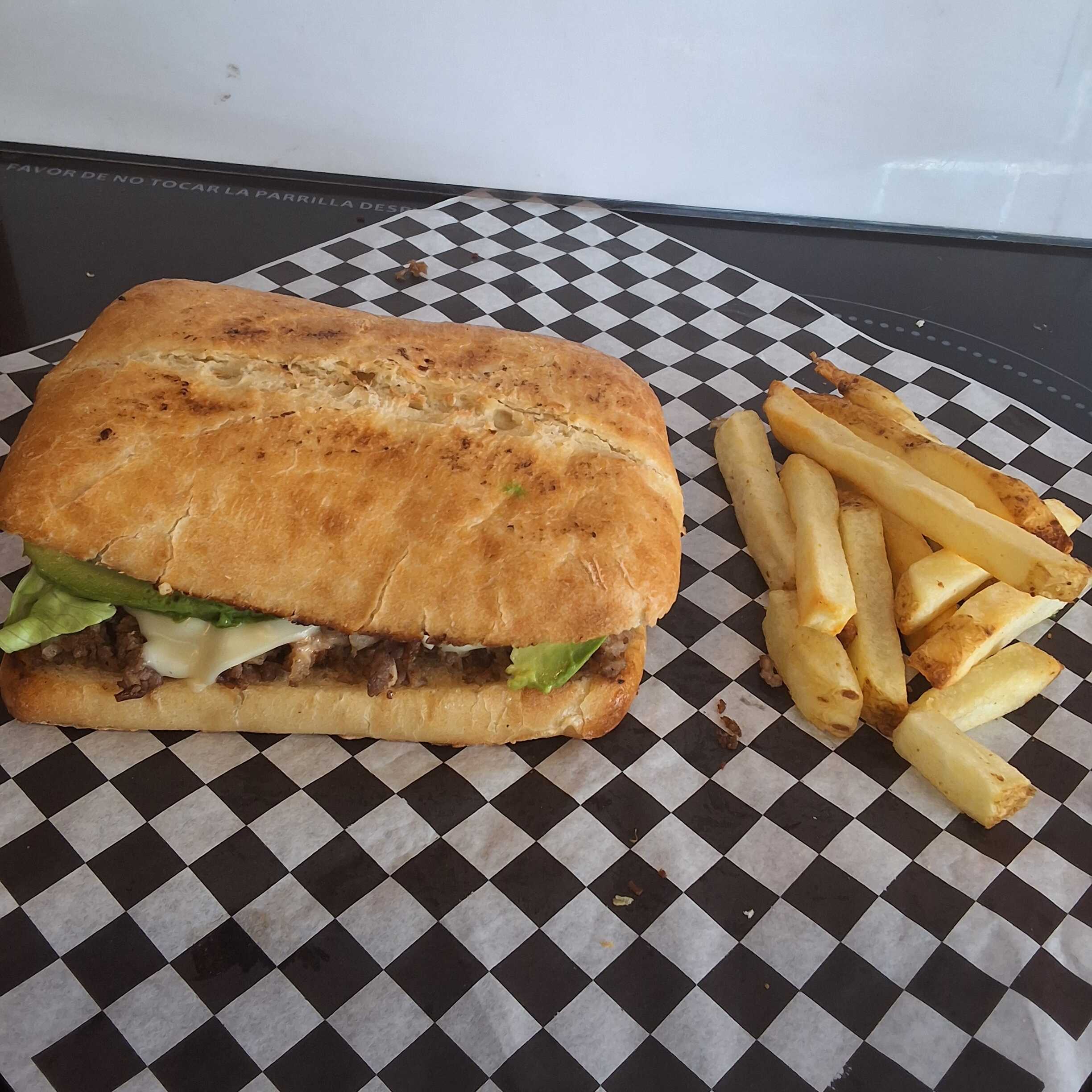 Torta de Carne Asada con Papas