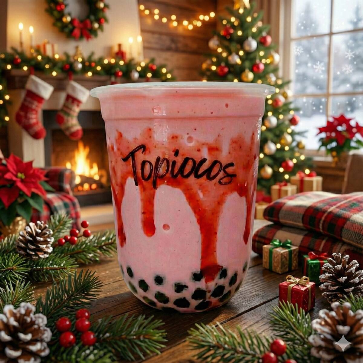 Fresas con Crema del Bosque 16oz