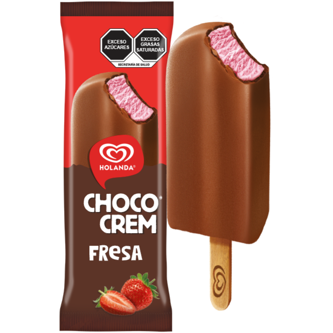 Choco Crem fresa con chocolate