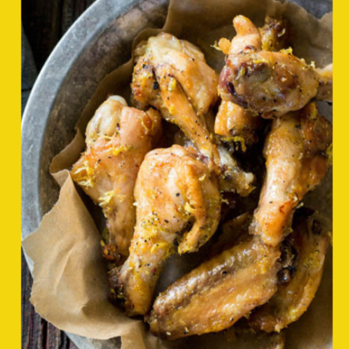 Alitas Lemon Pepper