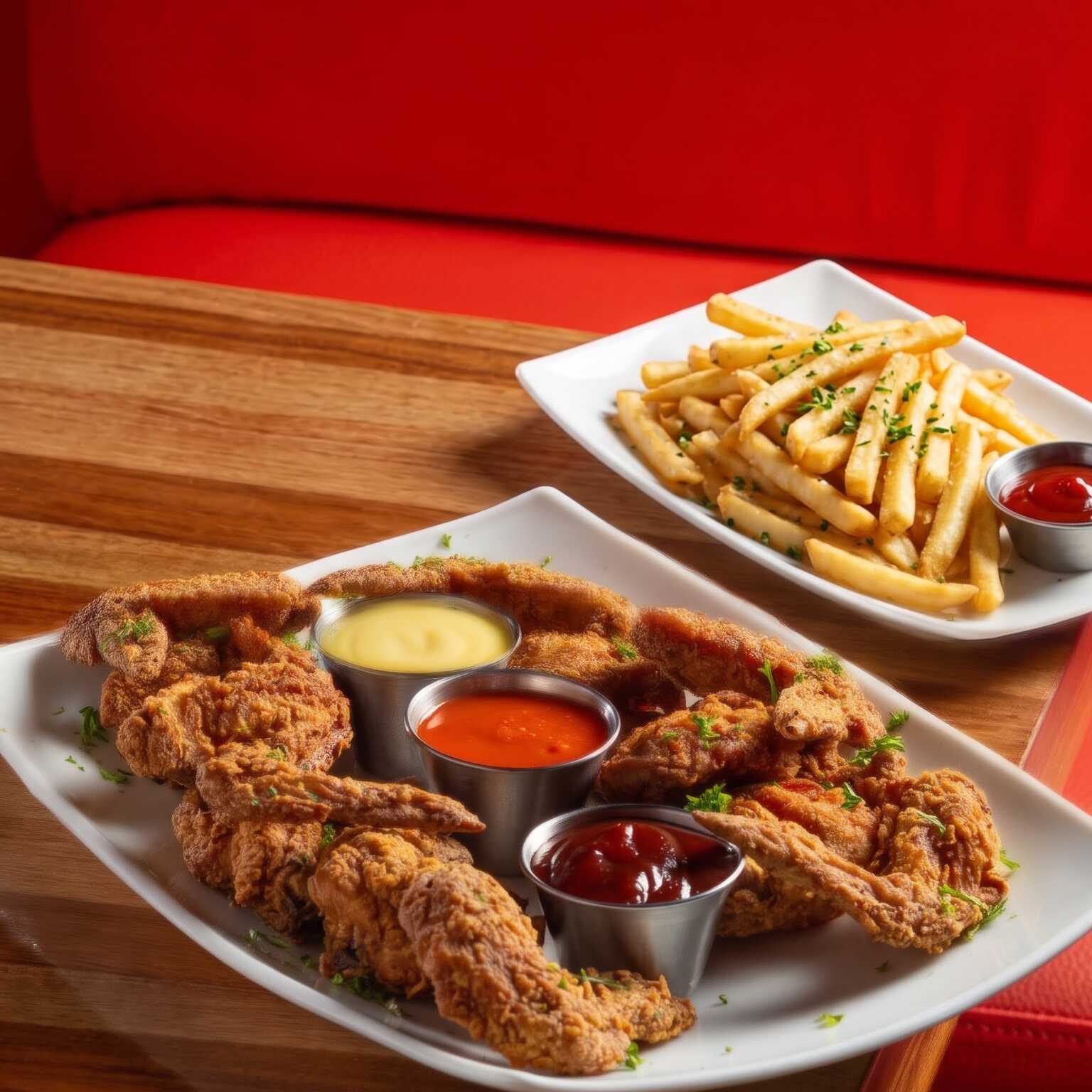20 Alitas de Pollo + Papas a la Francesa
