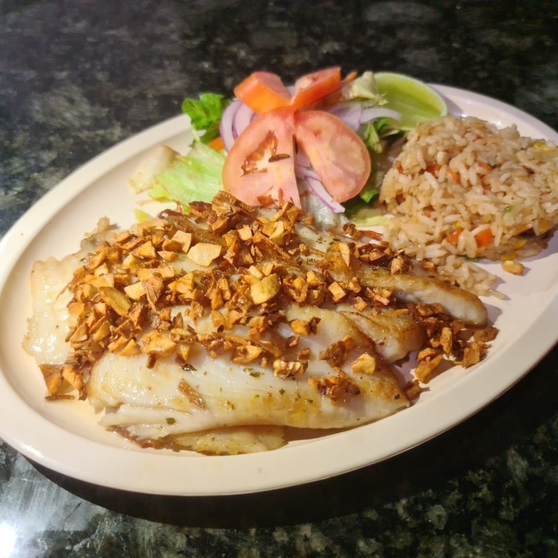 Filete al Mojo de Ajo
