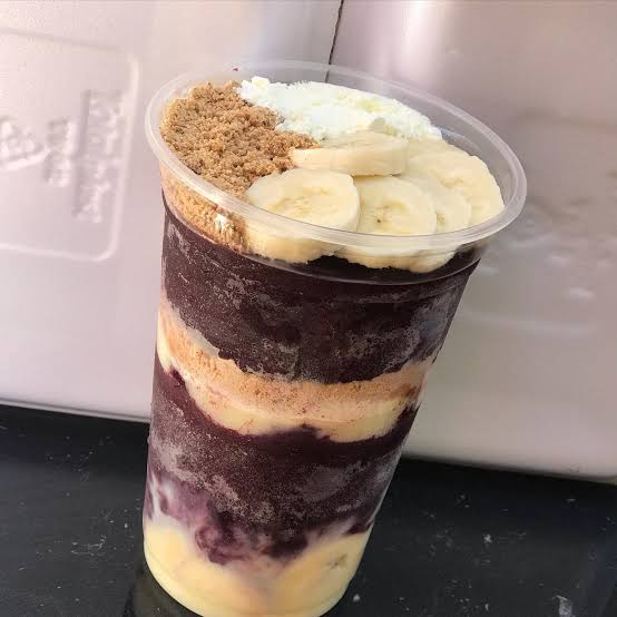 TOP 3. 700ML. ( AÇAÍ+ BANANA+ PAÇOCA+ LEITE EM PÓ)
