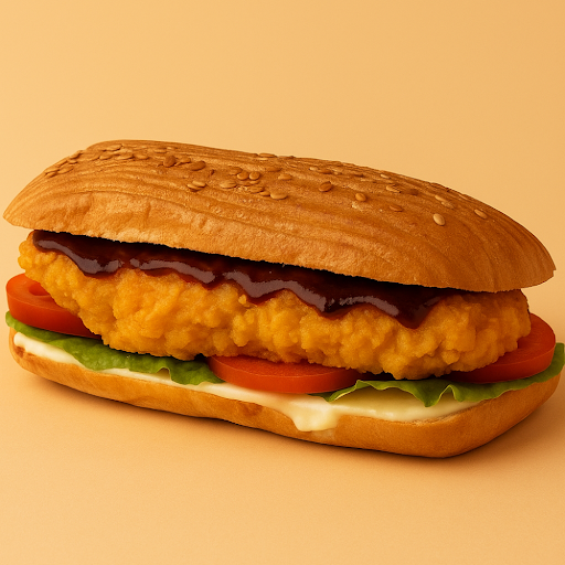 Chapata de pollo a la naranja