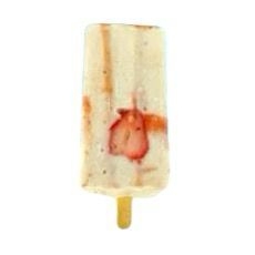 Paleta de fresas con crema (crema)