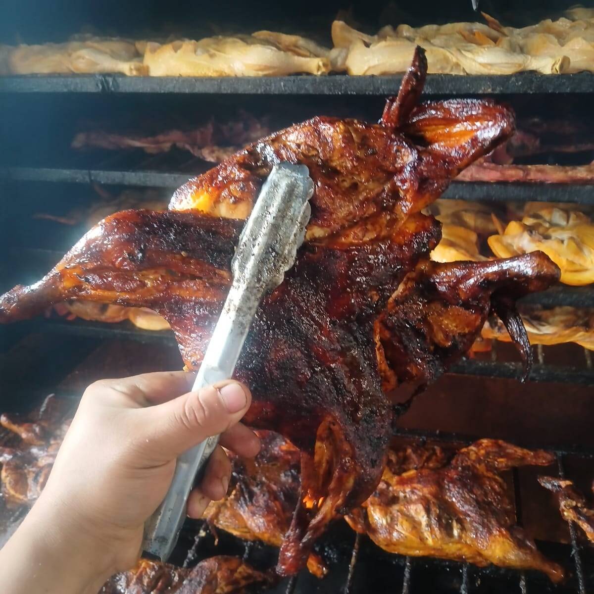 Medio Pollo Ahumado Estilo Teziutlán