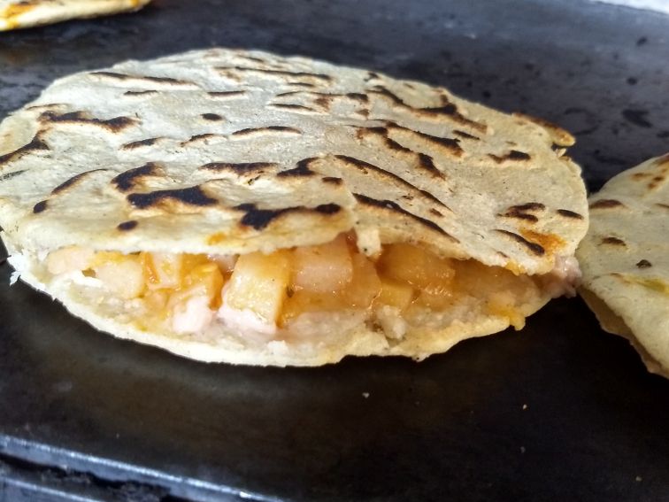 Gordita de Papas Verdes