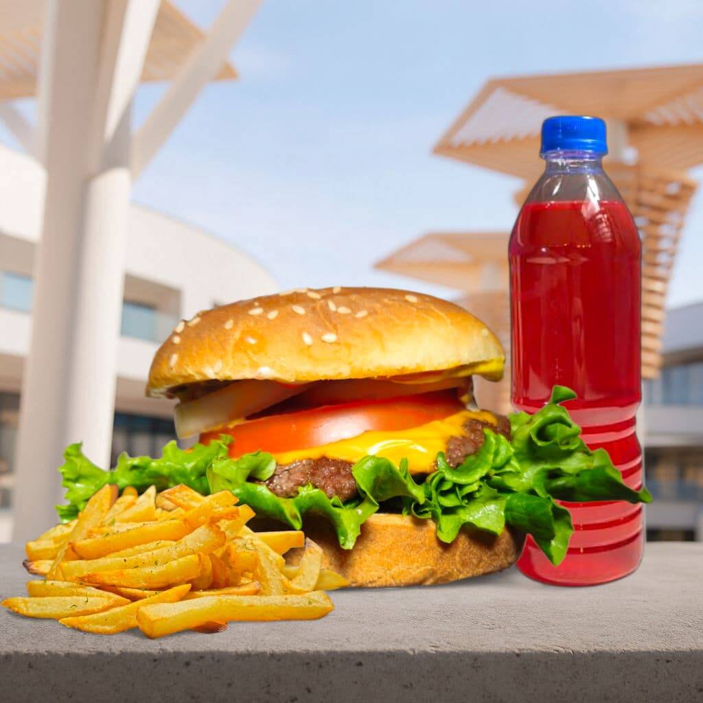 Combo La Clási-K ¼ De Libra - 🍔+🍟+🥤