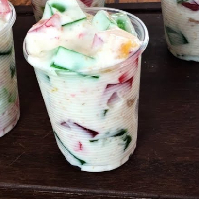 Gelatina con Yogurt