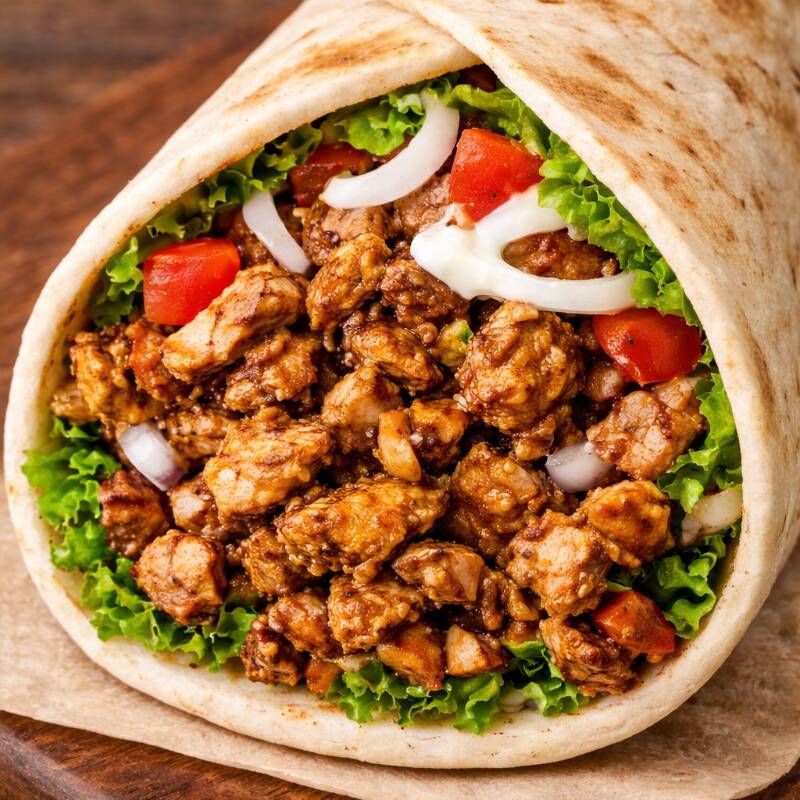 Shawarma de pollo