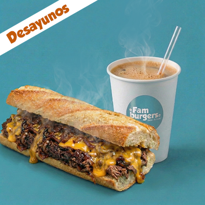 Baguette Carne y Chesse