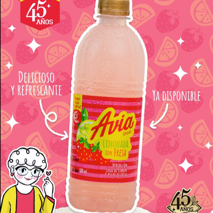 Reca Iimonada de Fresa 500 Ml