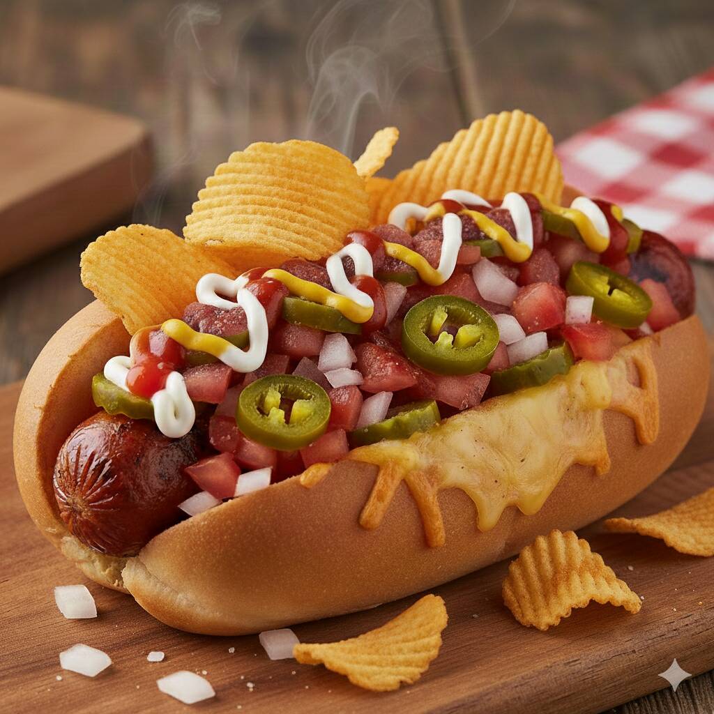 Hotdog Cheese Ruffles