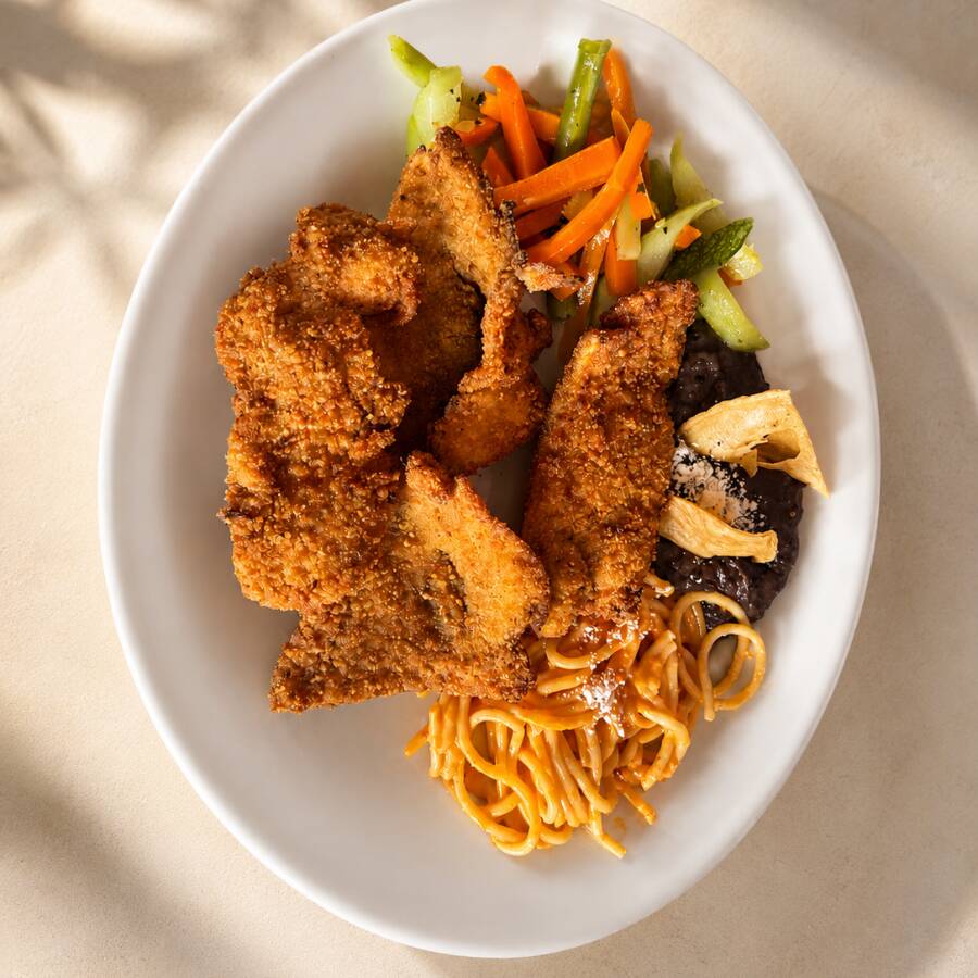 Milanesa de pollo