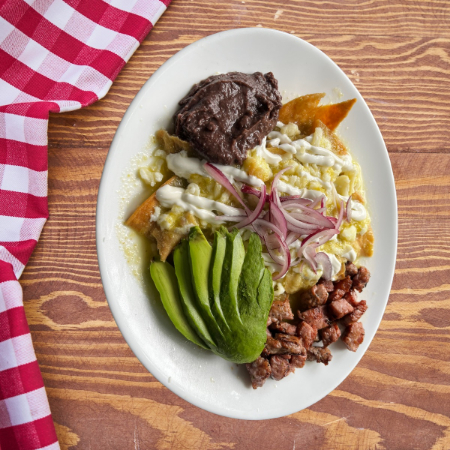 Chilaquiles Arrachera