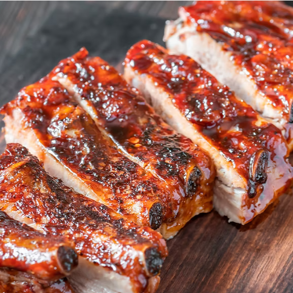 Porción de Costillas BBQ