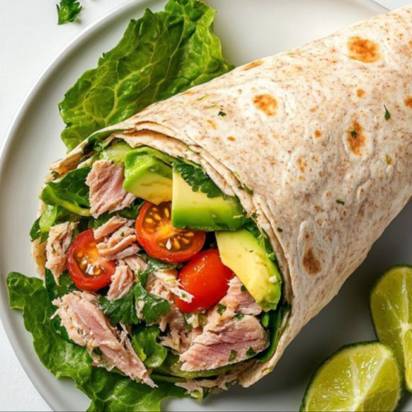 Wrap de atún