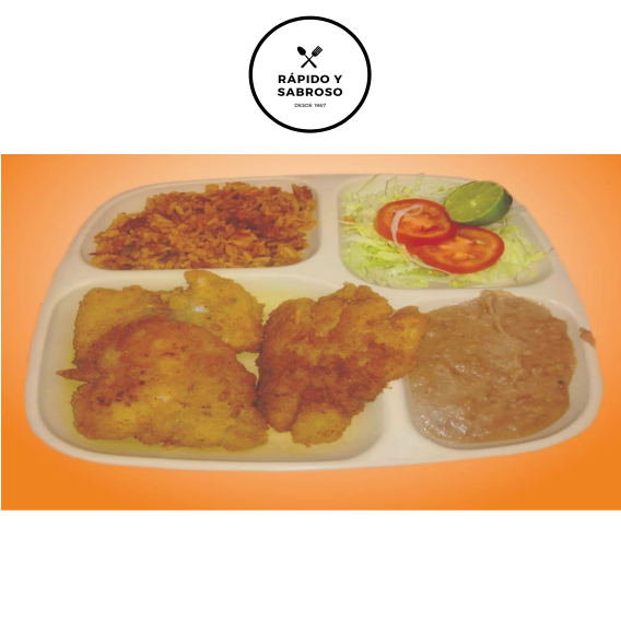 MILANESA DE RES + BEBIDA 1L