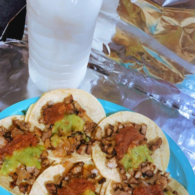 Combo 5 Tacos de Asada + Agua