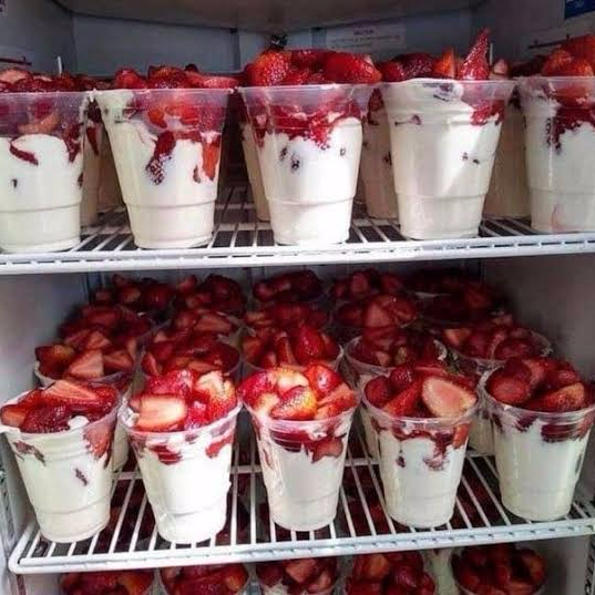 Fresas con Crema