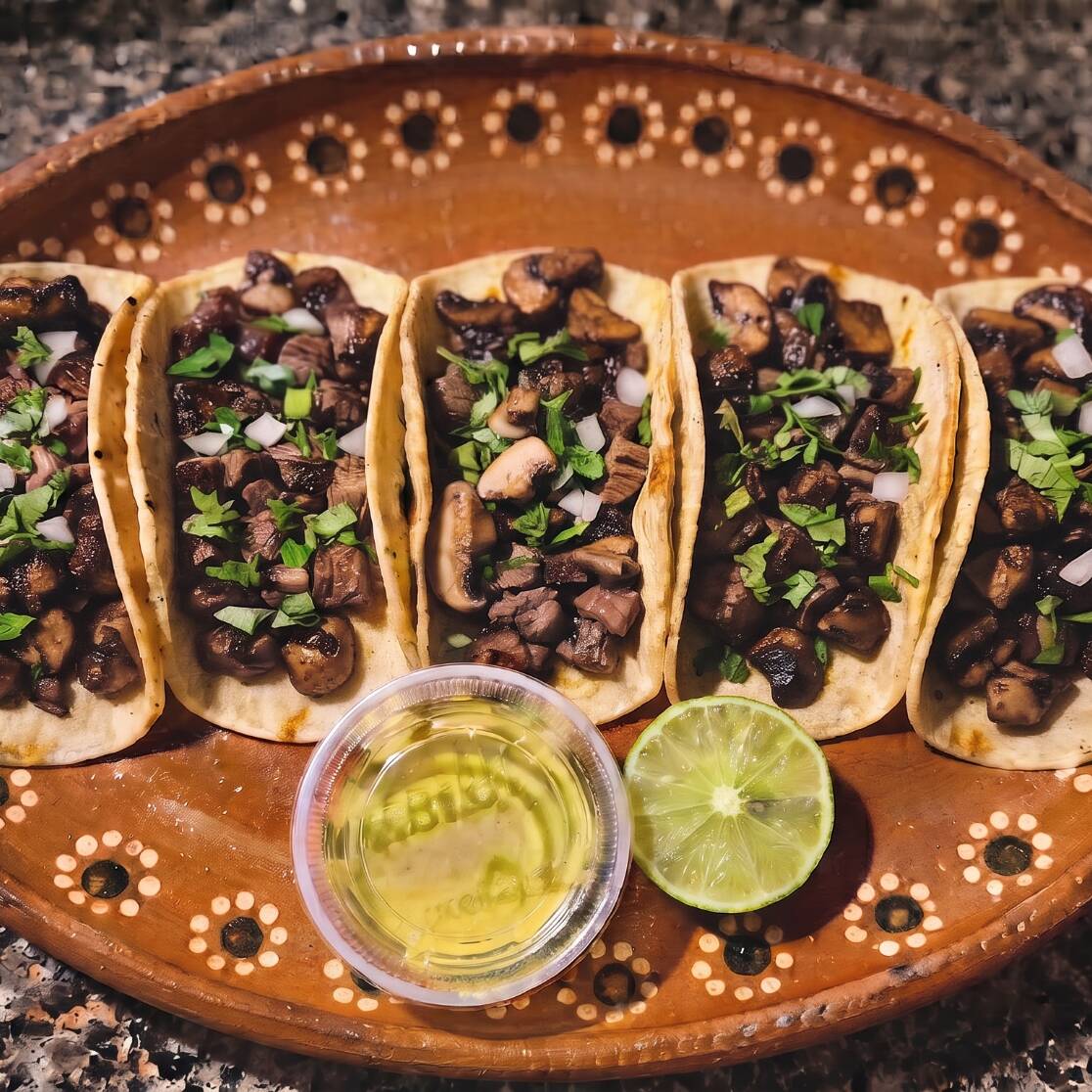 Taco de Champiñones