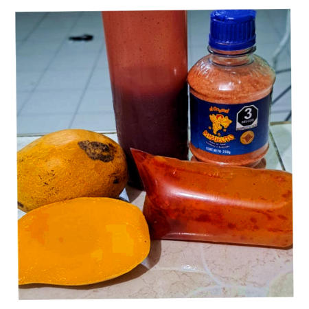 Boli de Mango con Chamoy
