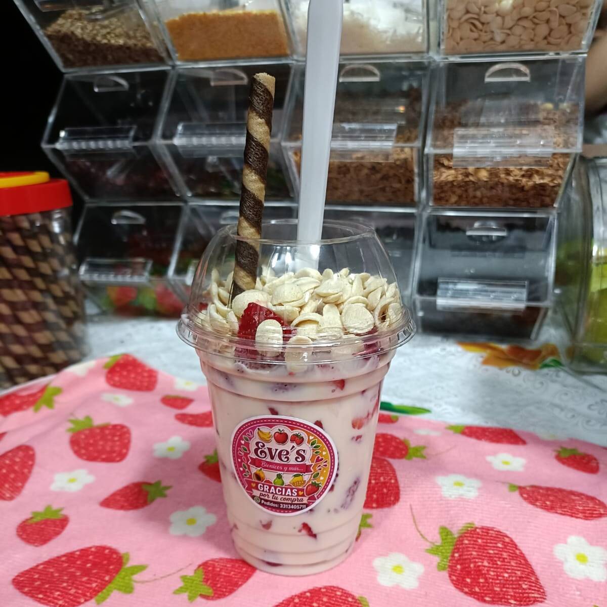 Fresas con Crema