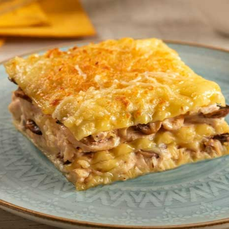 LASAÑA BOLONIA CON TOCINETA 450GR