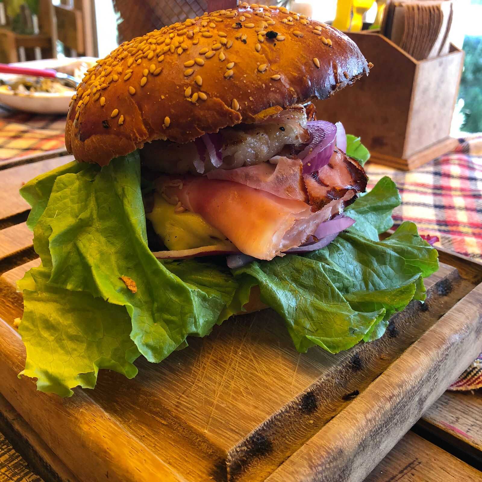 Hamburguesa en la Granja