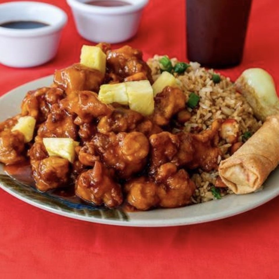 Pollo con Piña