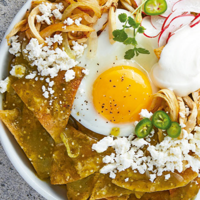 Chilaquiles Con Huevo