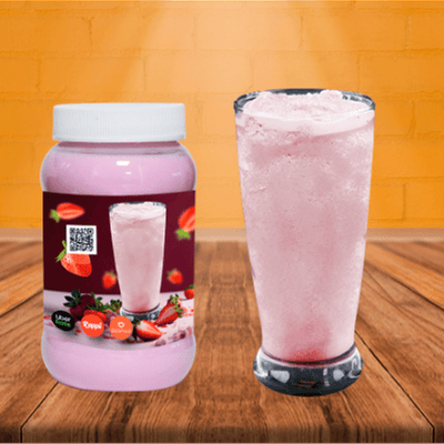 Frappe de Fresa de Leche 500 ml