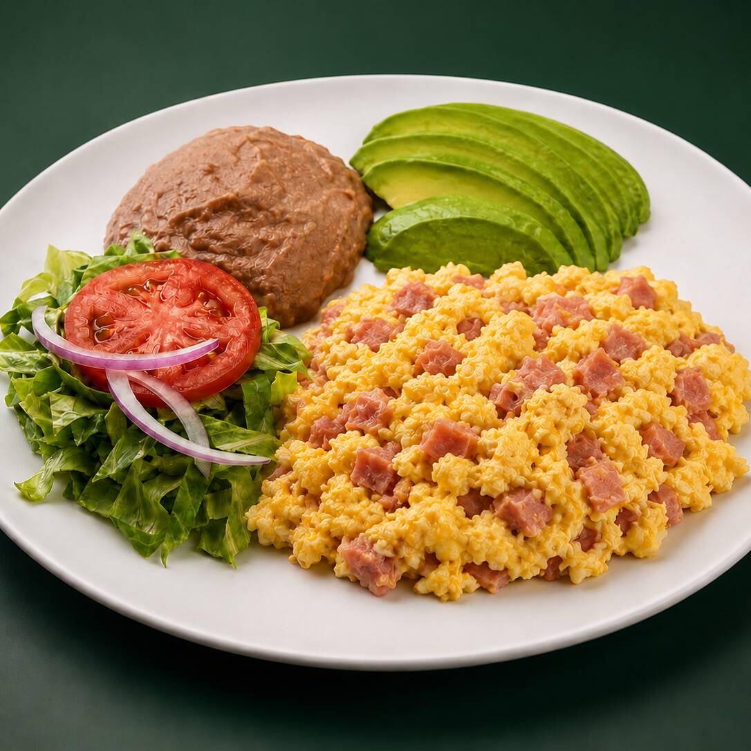 Huevos con Jamón