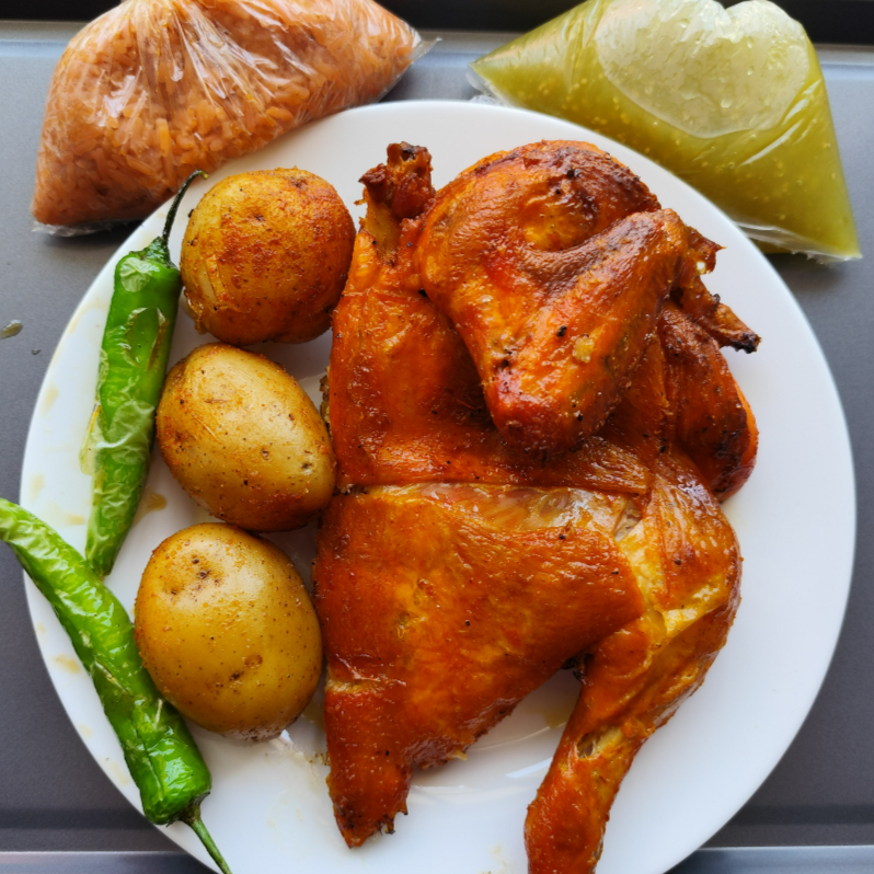 1/2 Pollo